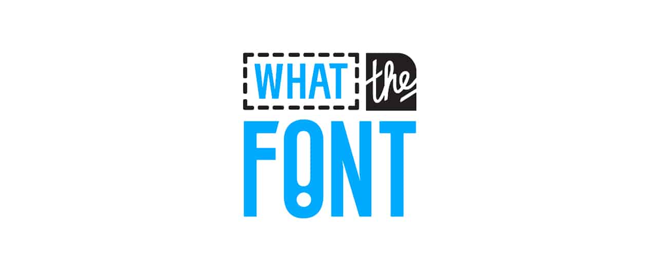 What The Font logo